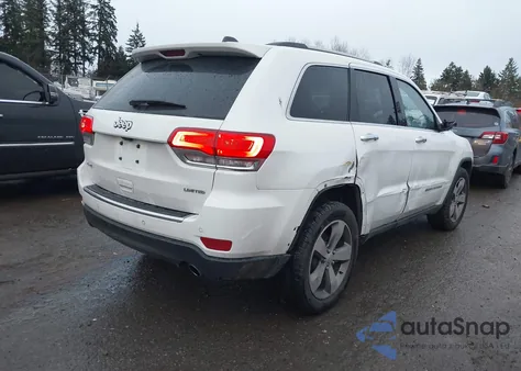 2016 Jeep Grand Cherokee Limited z USA, uszkodzony, nr VIN 1C4RJFBG4GC318066